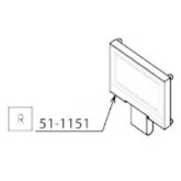RKI Instruments 51-1151 LCD Module for 04 Series single gas monitors